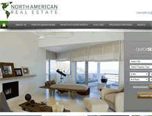 Tablet Screenshot of narehomes.com